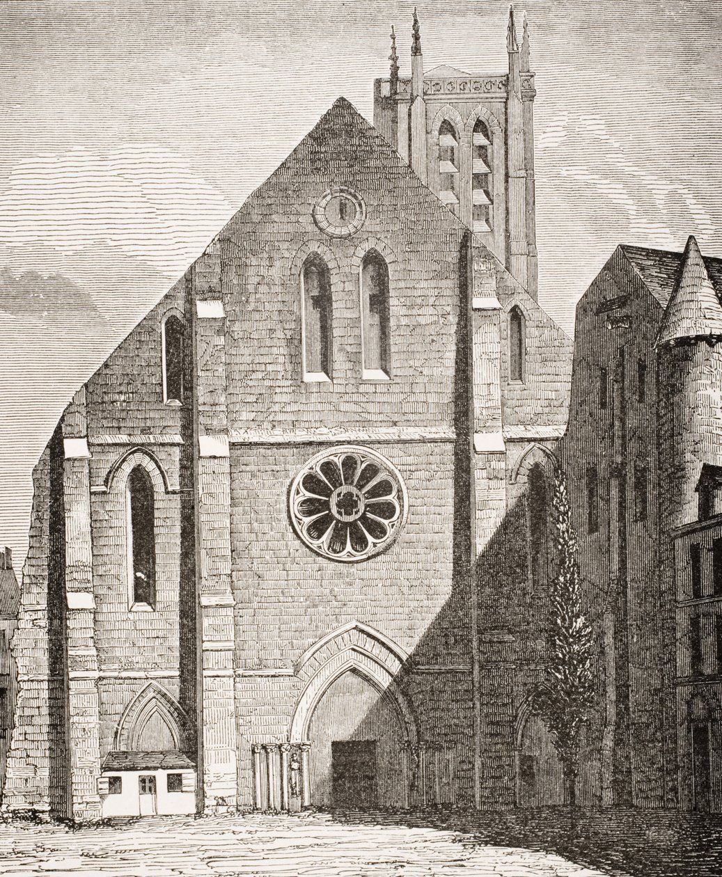 Abbey of Sainte Genevieve, Paris, from 