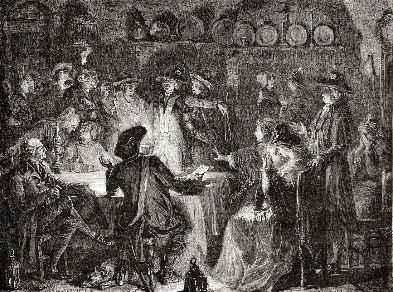 Arrest of the Royal Family at Varennes, 21 June 1791 by French School