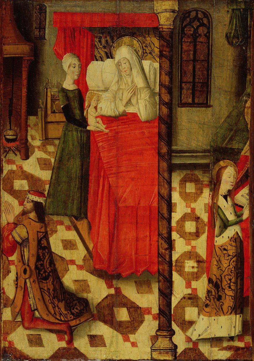 Birth of the Virgin by French School