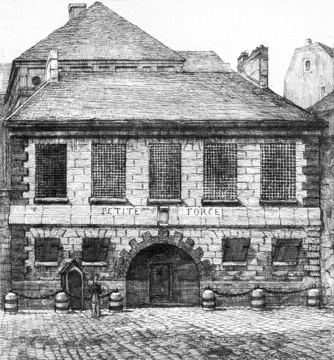 Entrance of the prison 