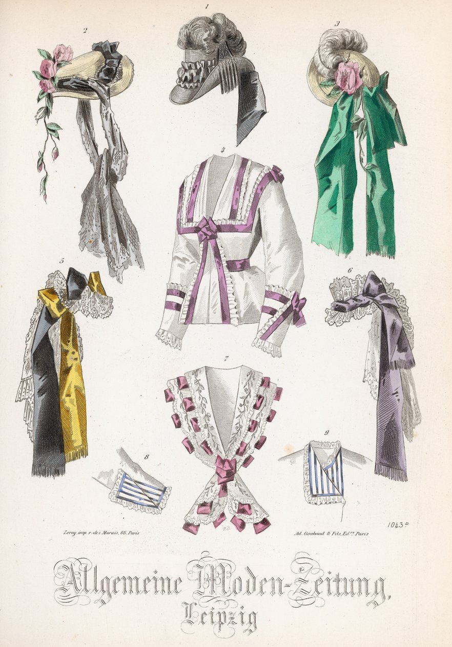 Fashion plate from the 