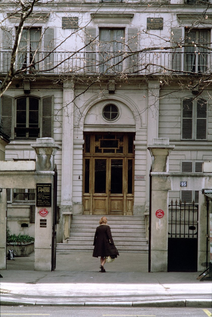 House of Cesar Auguste Franck by French School