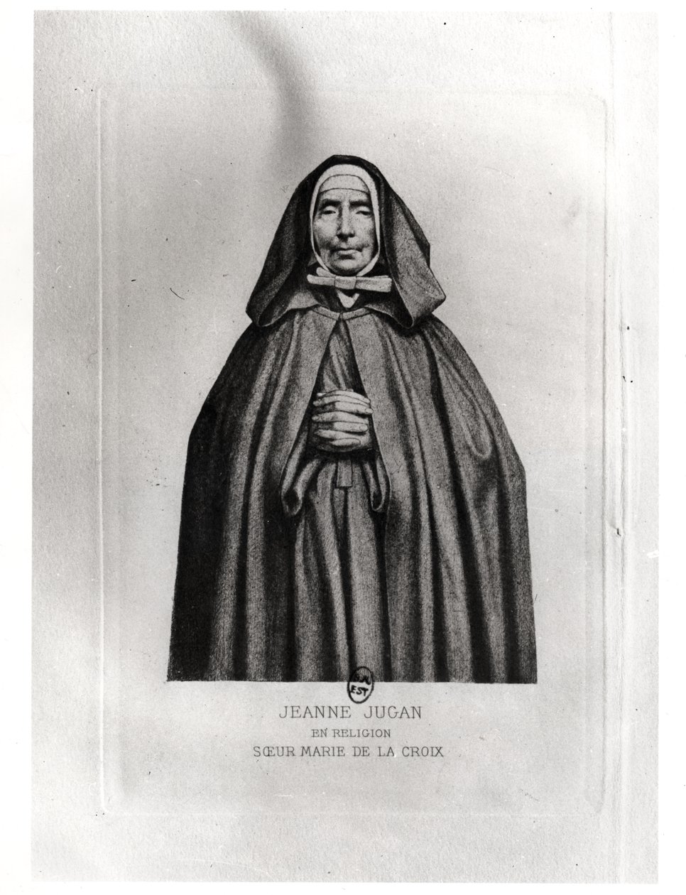 Jeanne Jugan (1792-1879) by French School