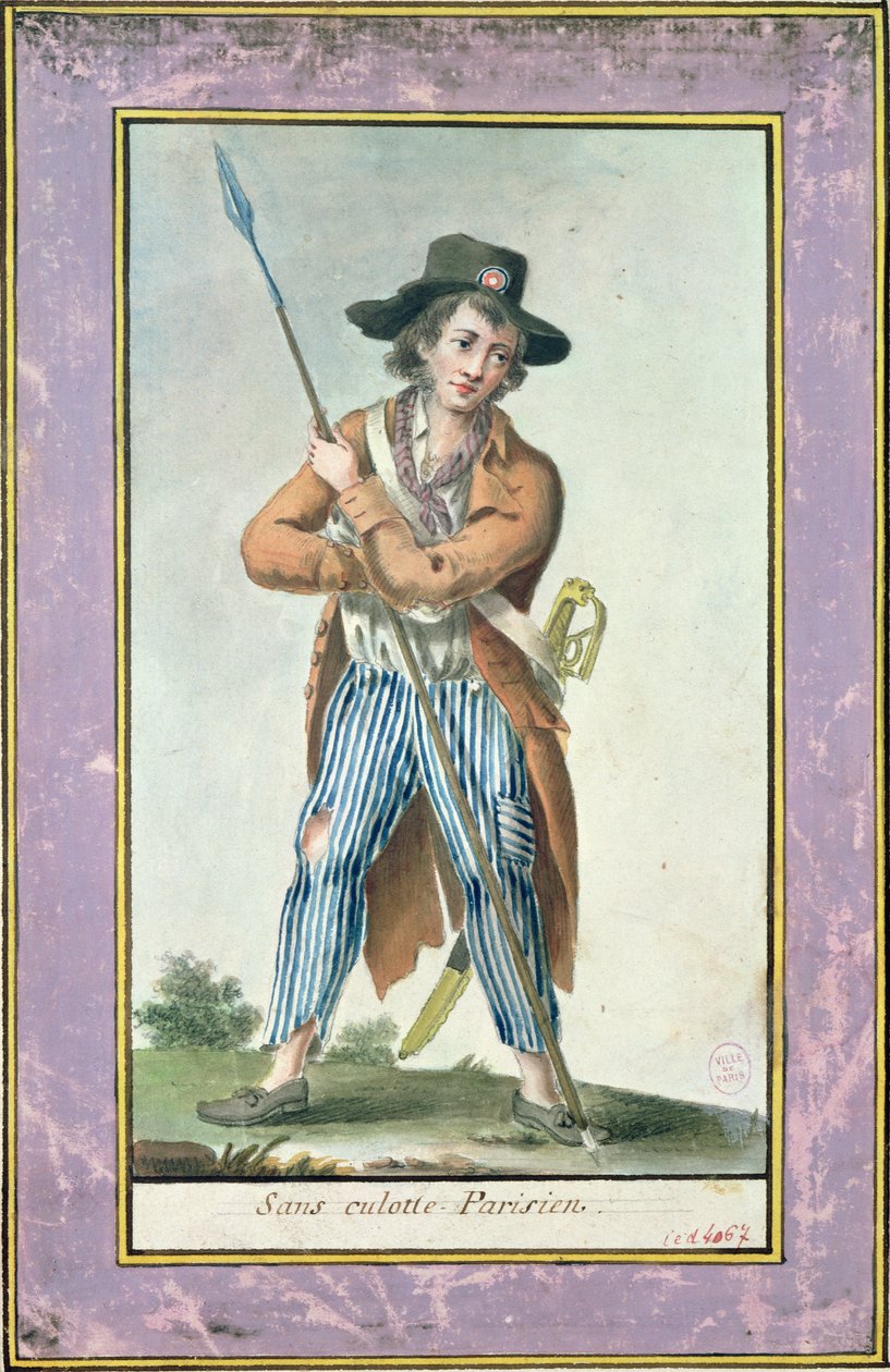 Parisian Sans-culotte by French School