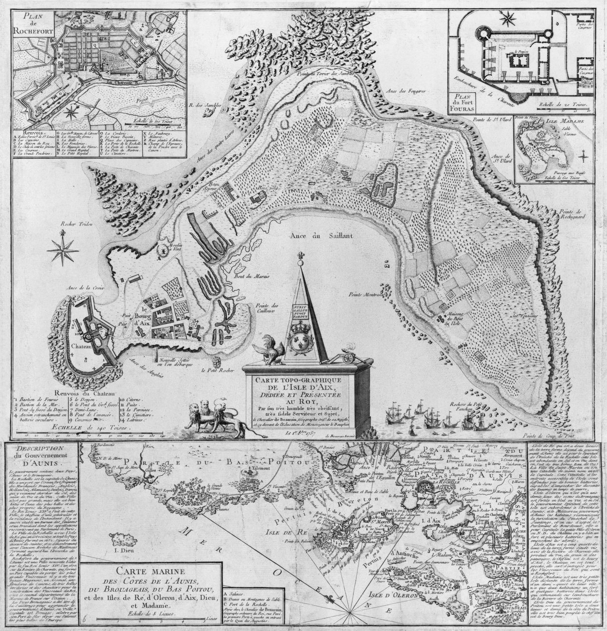 Plan of the Ile d