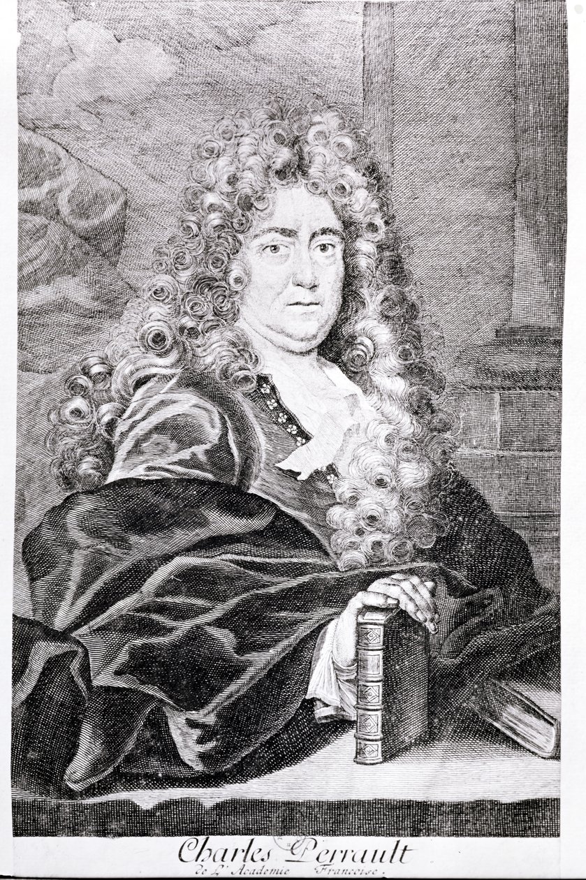 Portrait of Charles Perrault by French School
