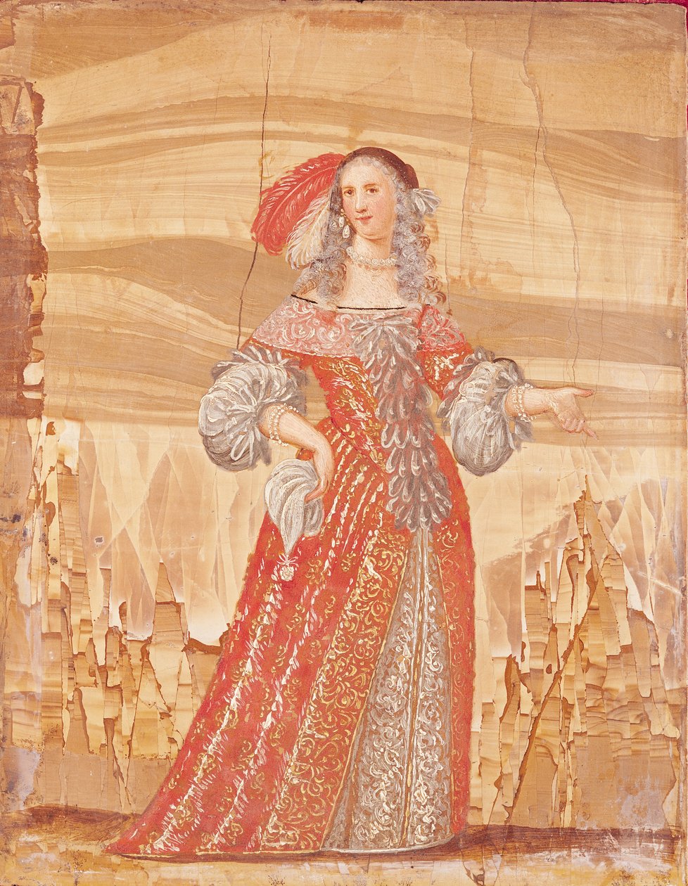 Portrait of Madeleine Bejart in the role of Madelon in 