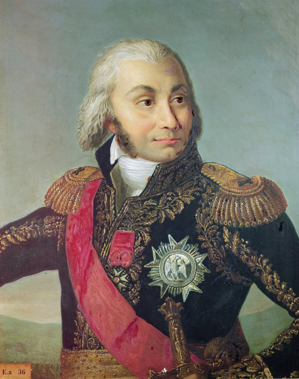 Portrait of Marshal Jean-Baptiste Jourdan (1762-1833) by French School
