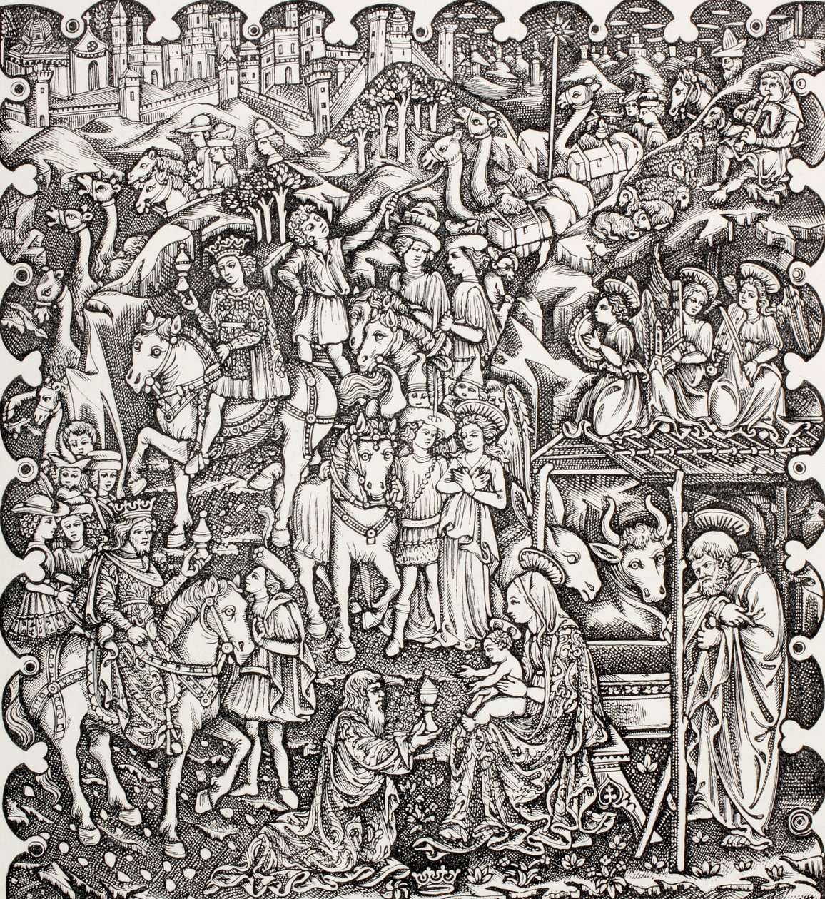The Adoration of the Magi, from 