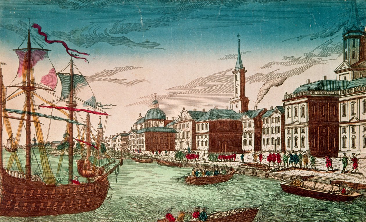 The Landing of English Troops at New York, September 1776 by French School