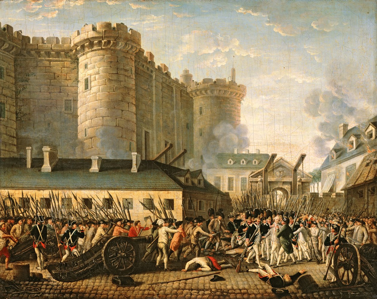 The Taking of the Bastille, 14 July 1789 by French School