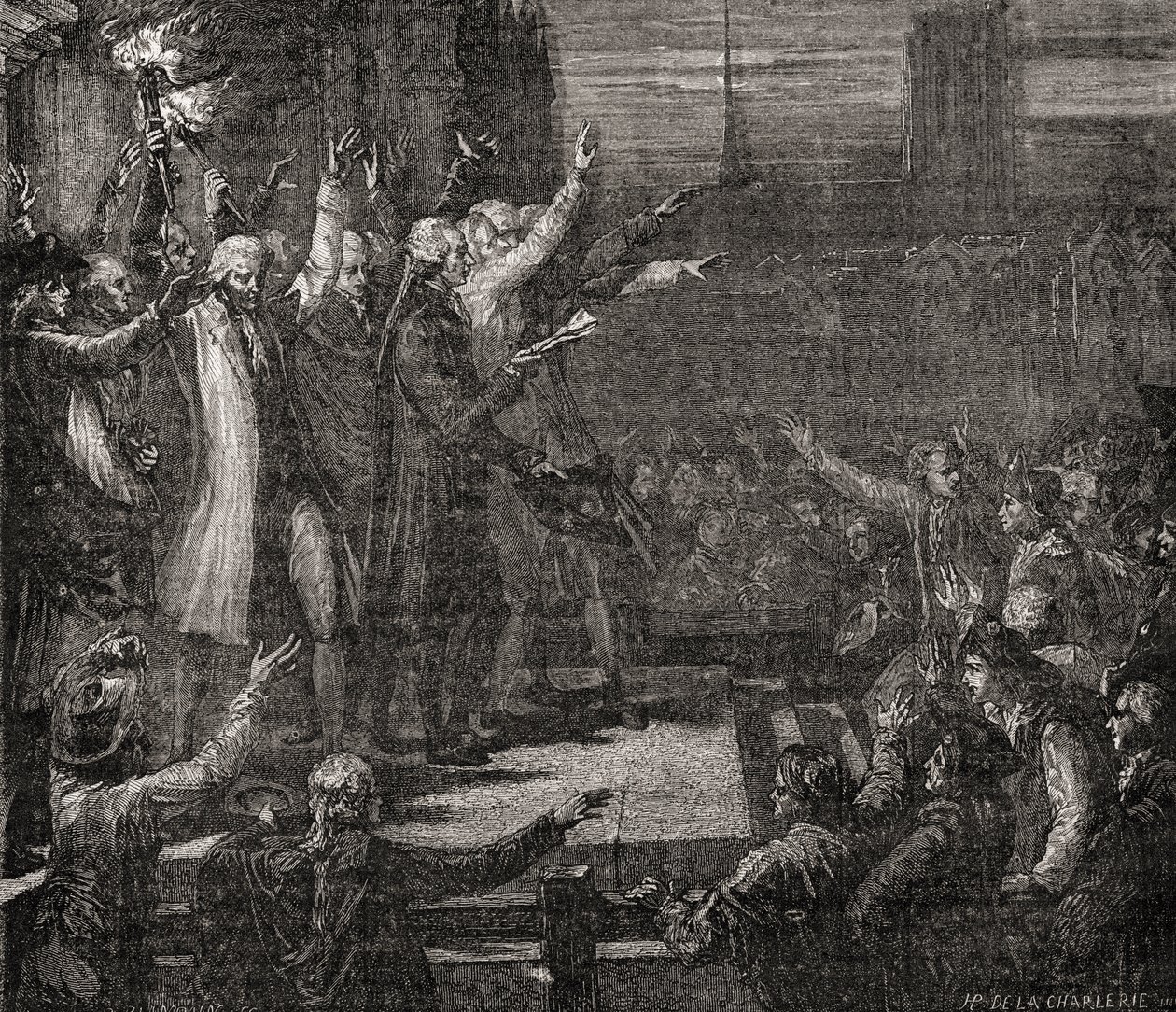 The Undertaking of a Civil Oath by French School