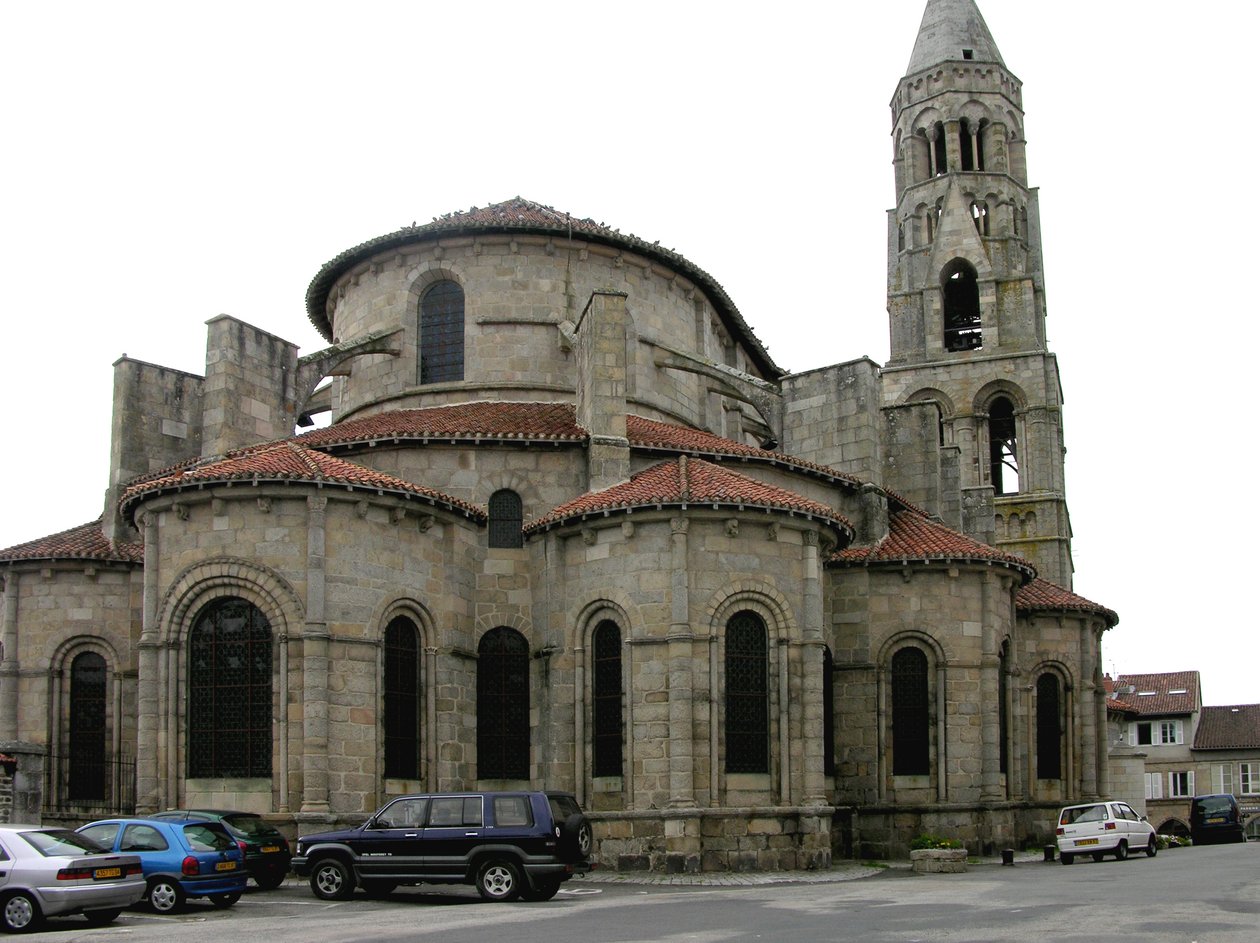 View of the Spire of the Church by French School