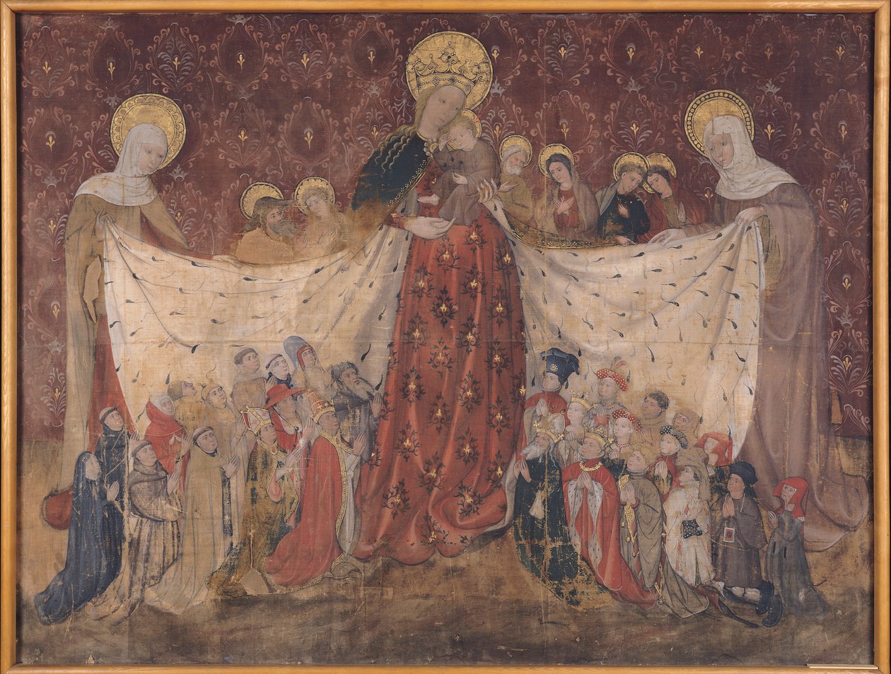 Virgin Protector, c.1417 by French School
