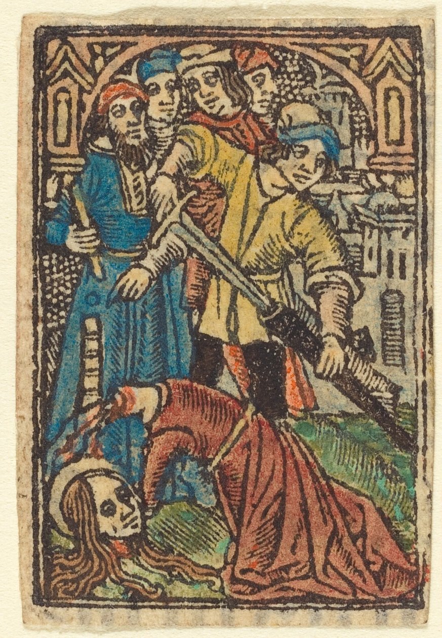 Beheading of Saint Catherine by French 15th Century