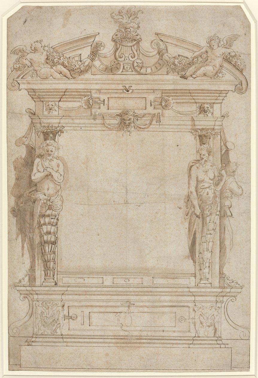 Design for an Architectural Framework by French 16th Century