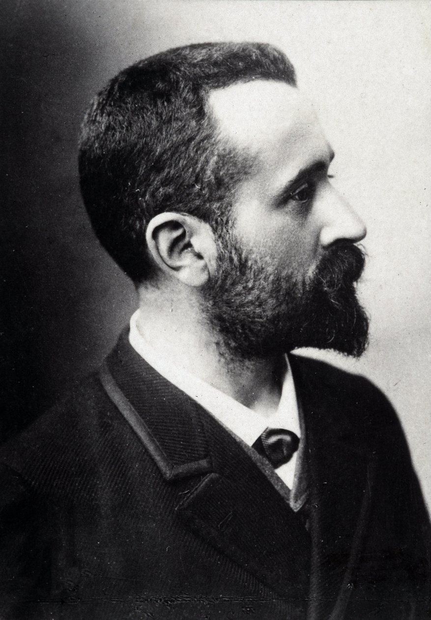 Alphonse Bertillon (1853-1914), French Scholar, Creator of Anthropometry by French Photographer