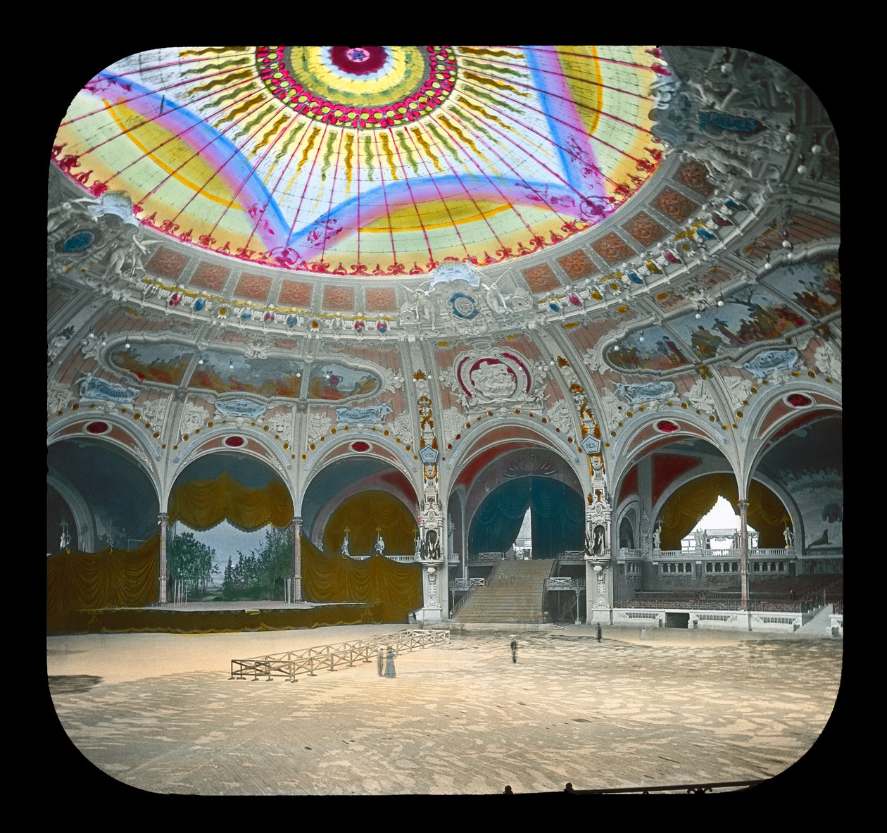 Paris Exposition: Salle des Fetes, 1900 by French Photographer