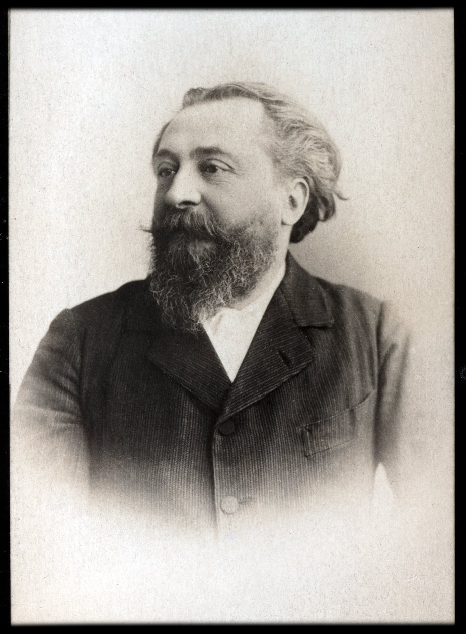 Portrait of Catulle Mendes by French Photographer
