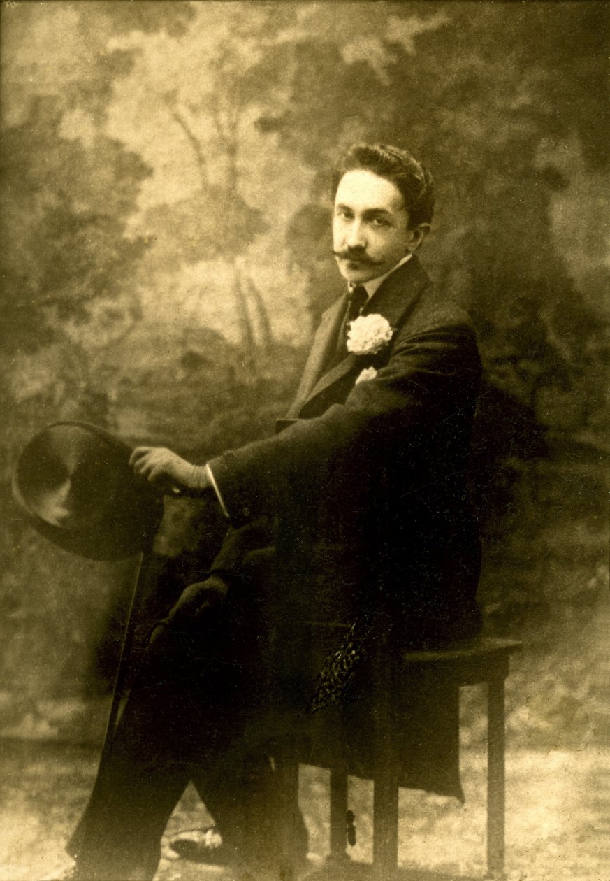 Portrait of Count Robert de Montesquiou by French Photographer
