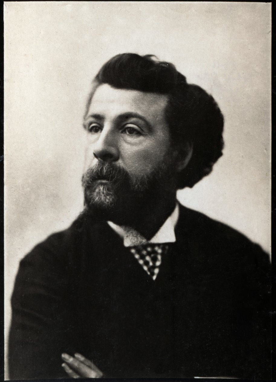 Portrait of Edouard Pailleron by French Photographer