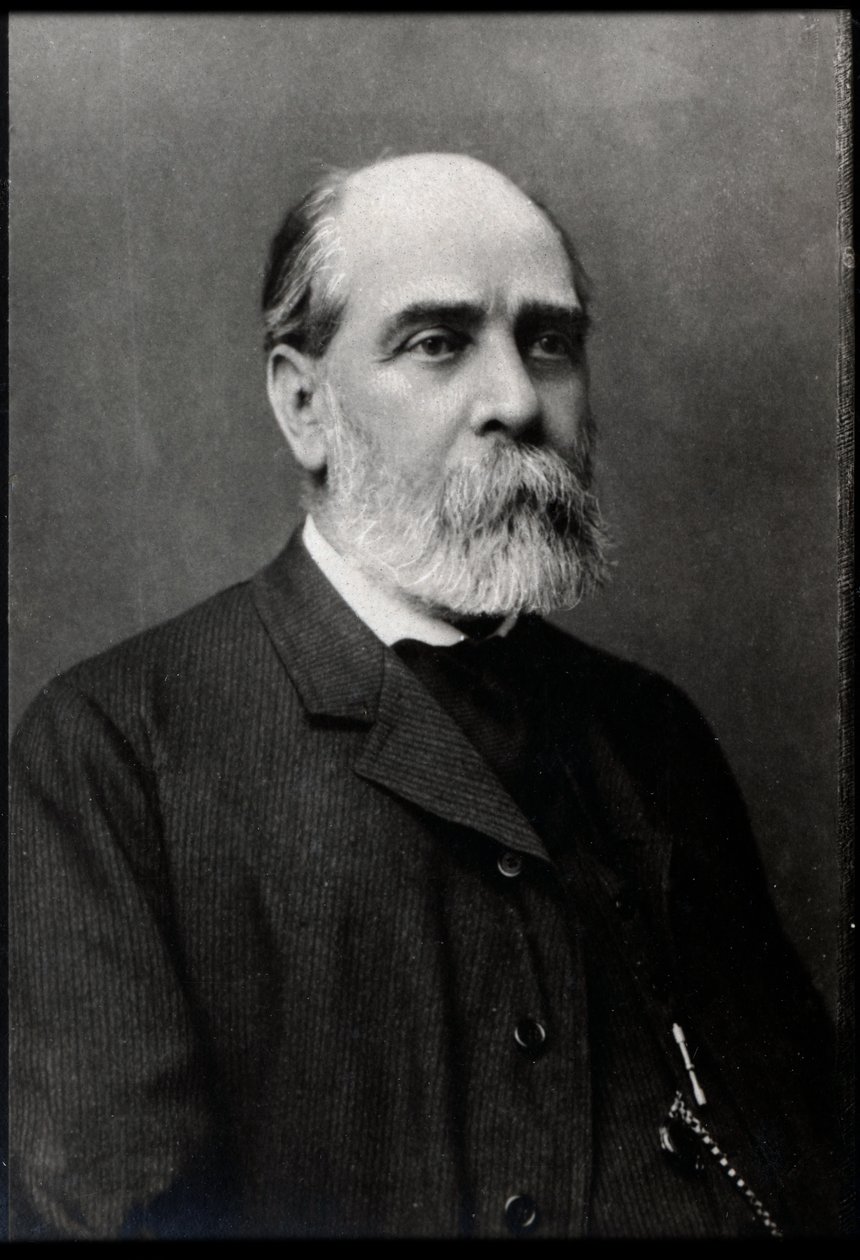 Portrait of Hector Malot by French Photographer