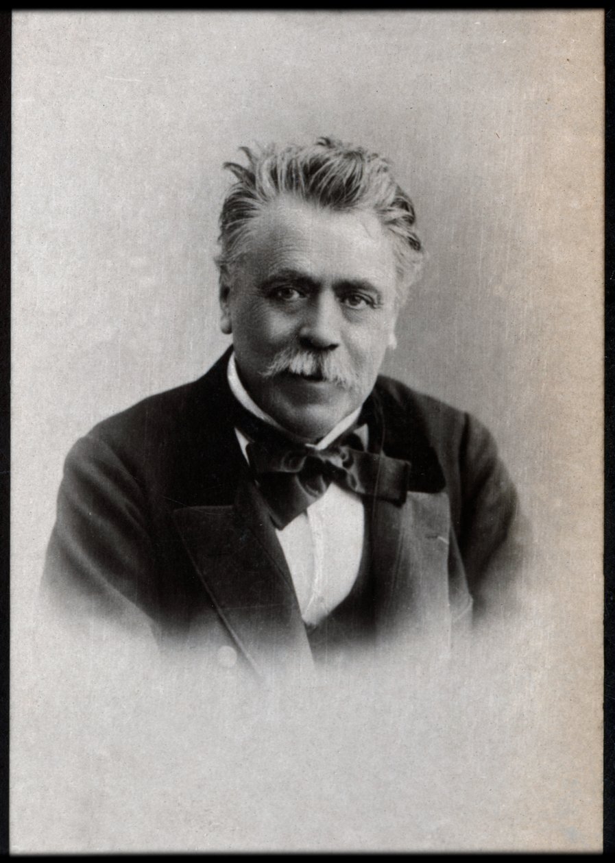 Portrait of Henri Francois Becque by French Photographer