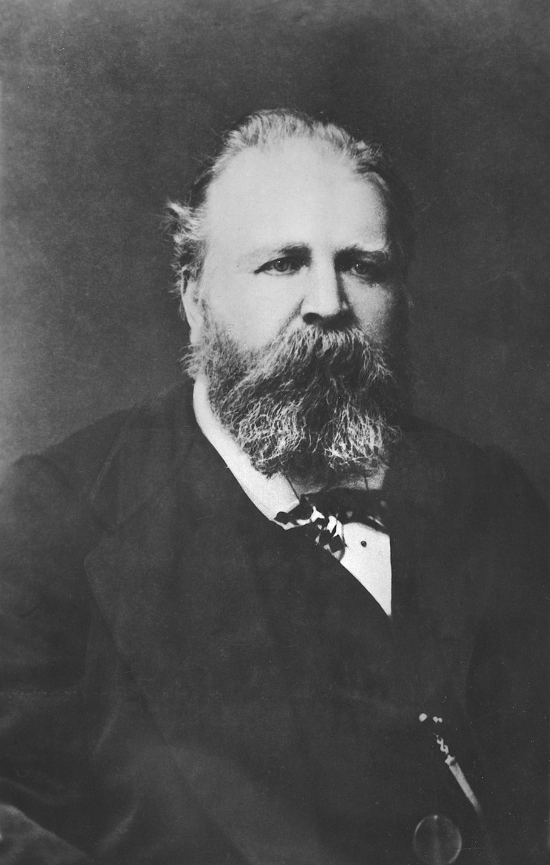 Portrait of Jules Étienne Pasdeloup by French Photographer