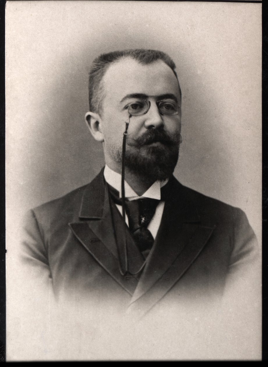 Portrait of Marcel Prevost by French Photographer