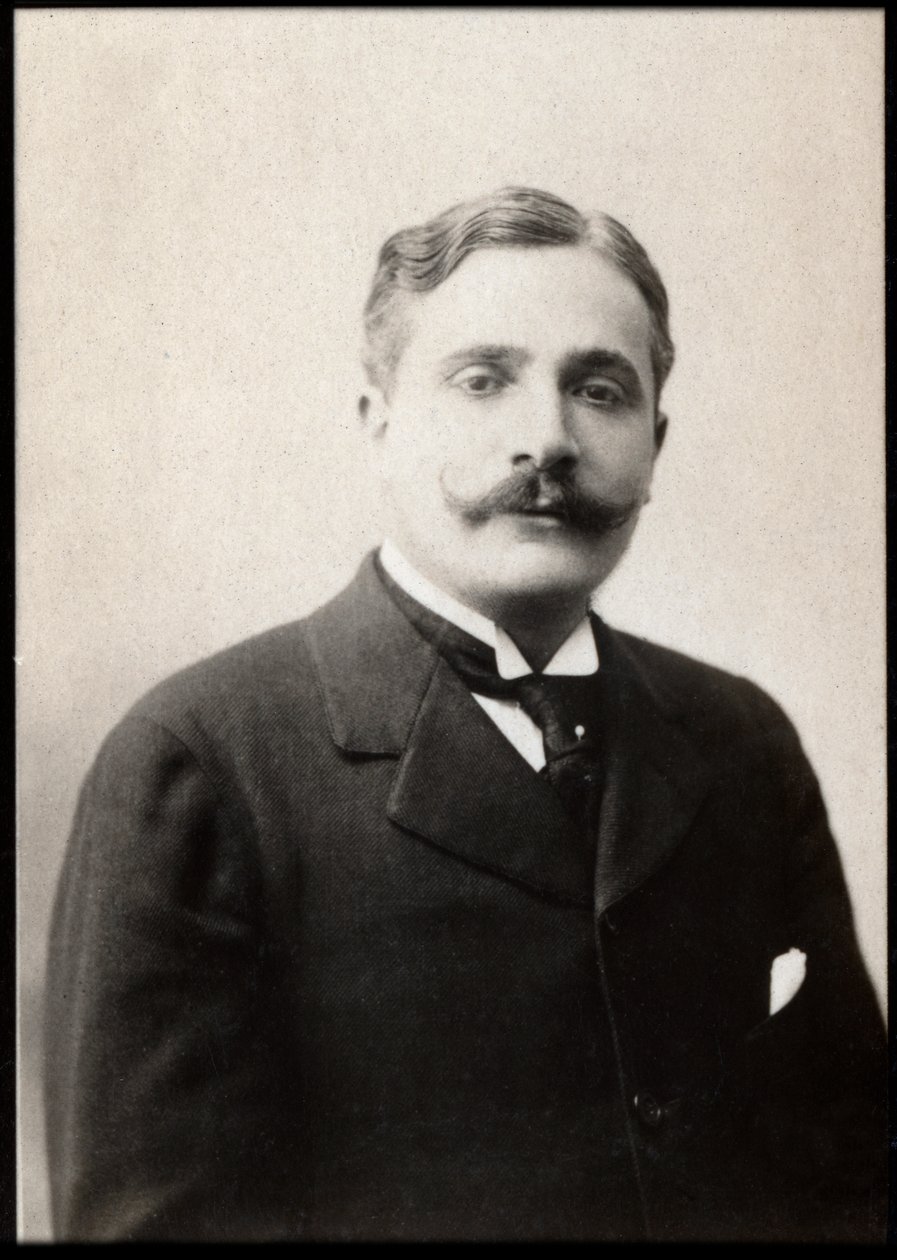 Portrait of Pierre Decourcelle by French Photographer