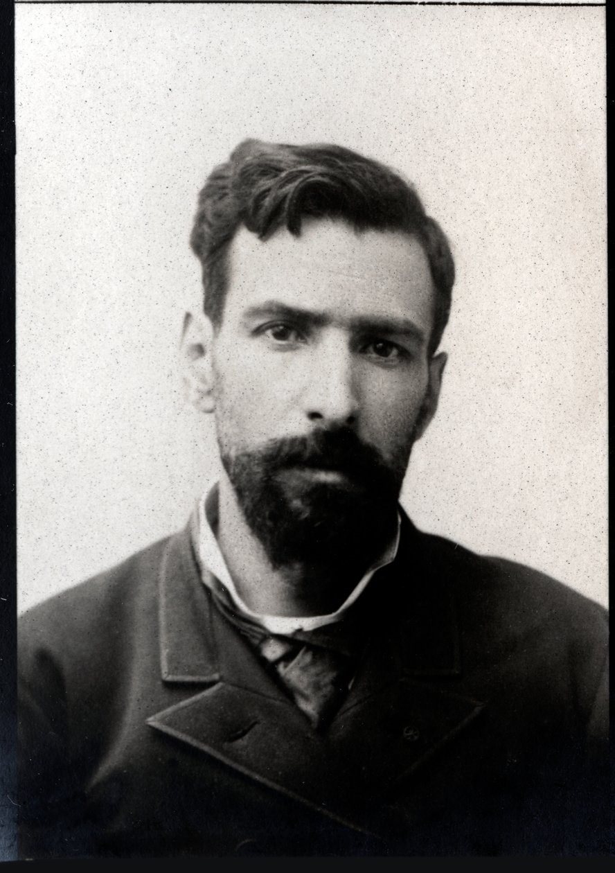 Portrait of Pietro Paolo Savorgnan di Brazza by French Photographer