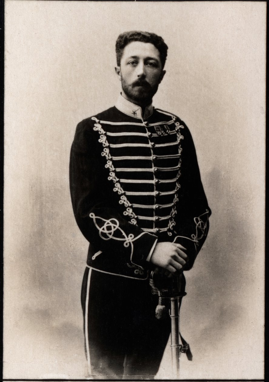 Portrait of Prince Eugen of Sweden (1865-1947) by French Photographer