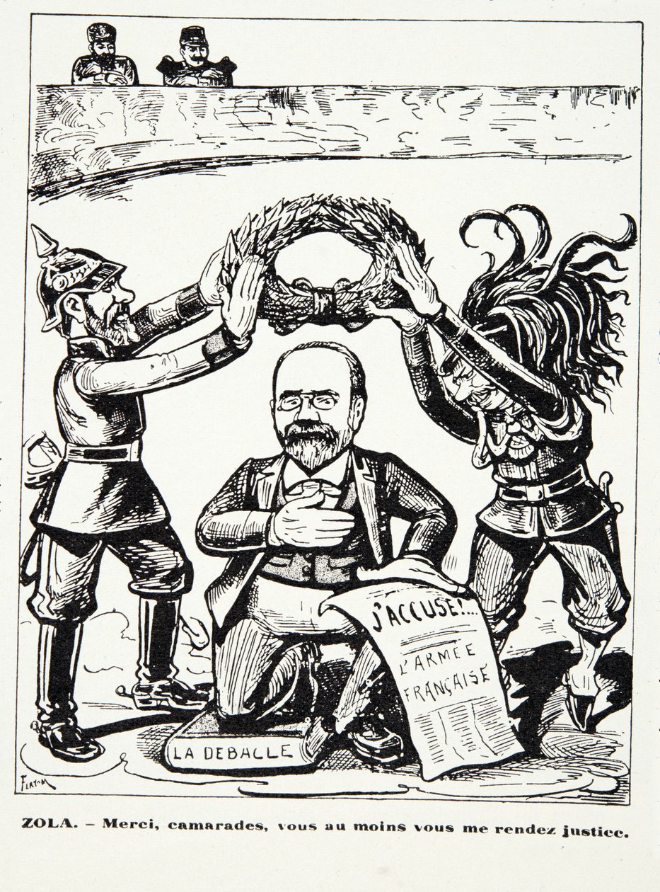 Zola - Merci, comrades, you at least render me justice, from Histoire de la Troisieme Republique, Vol. I, l