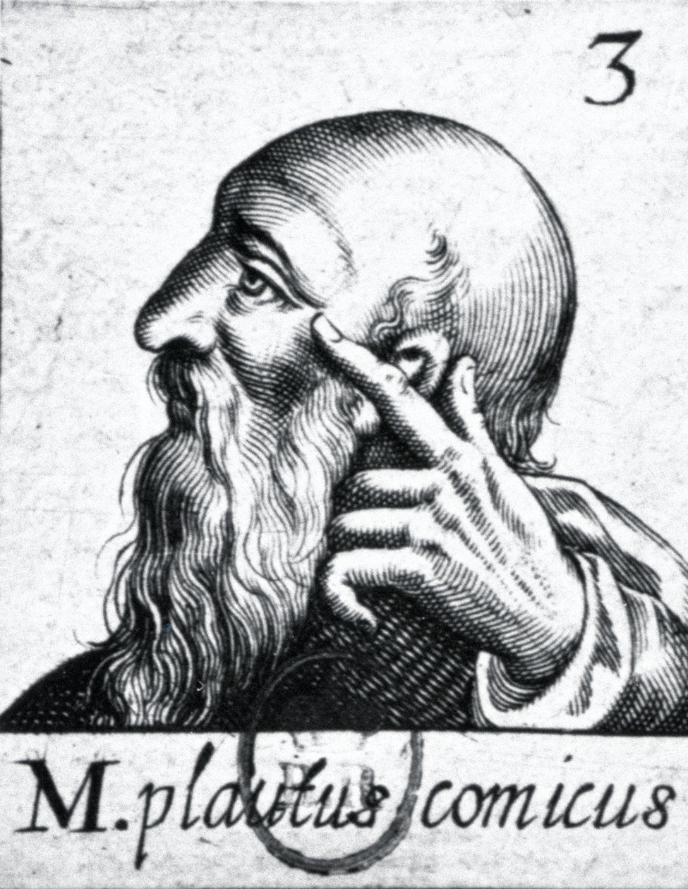 Portrait of Horace, Scipio Aemilianus, and Plautus (detail) by French School