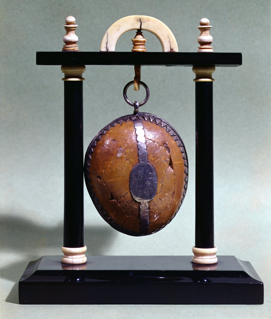 A bezoar on a stand by French School