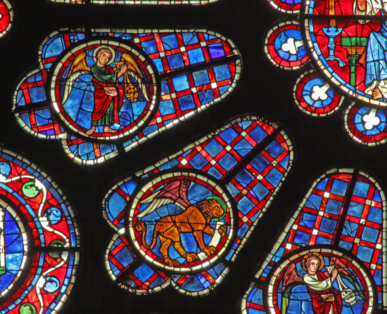 A Censing Angel and St Mark
