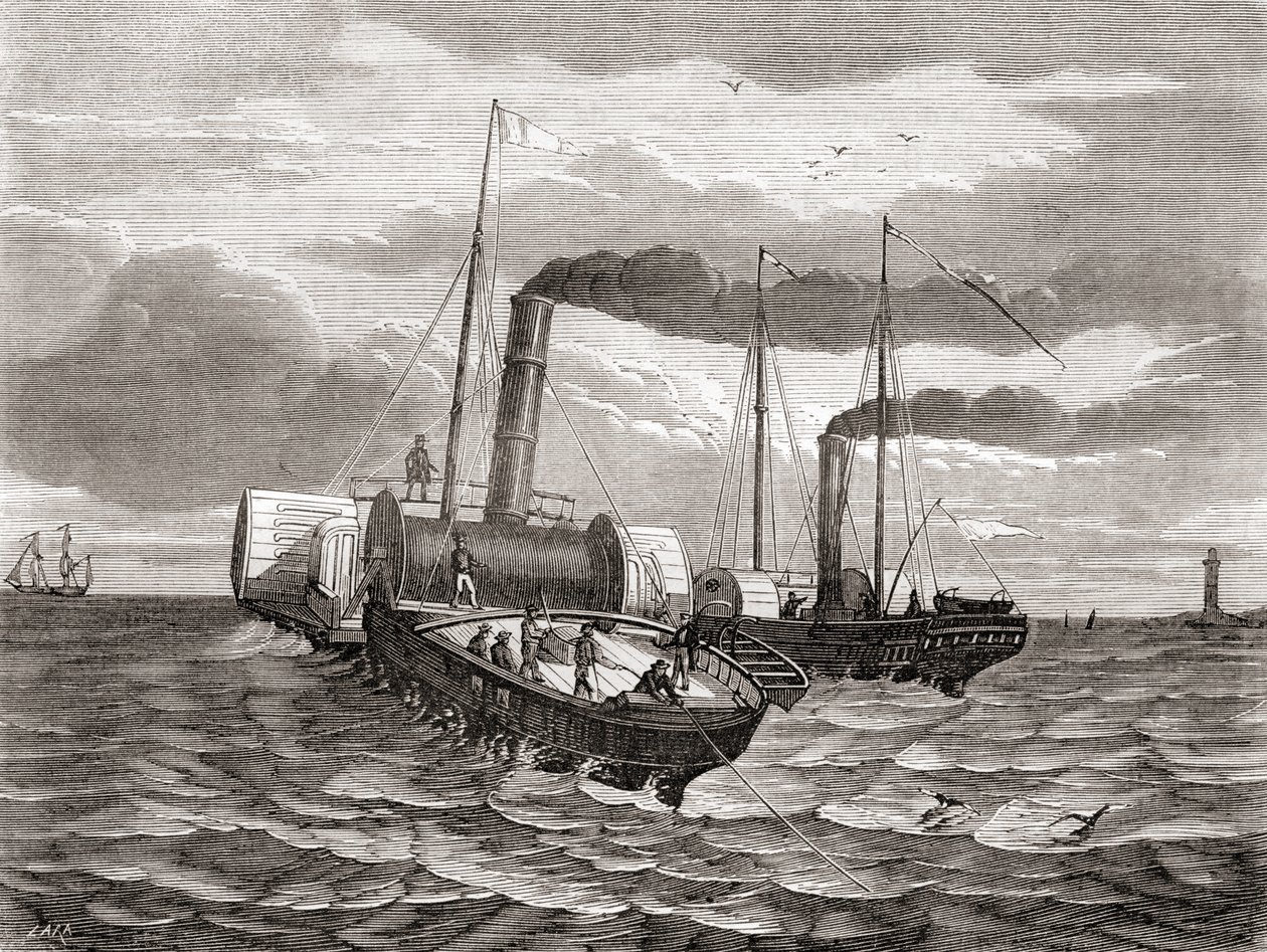 A First Attempt in 1850 by John Watkins Brett