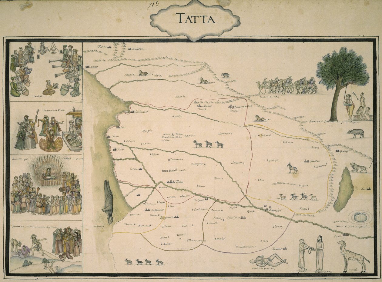 Map of Tatta, from 