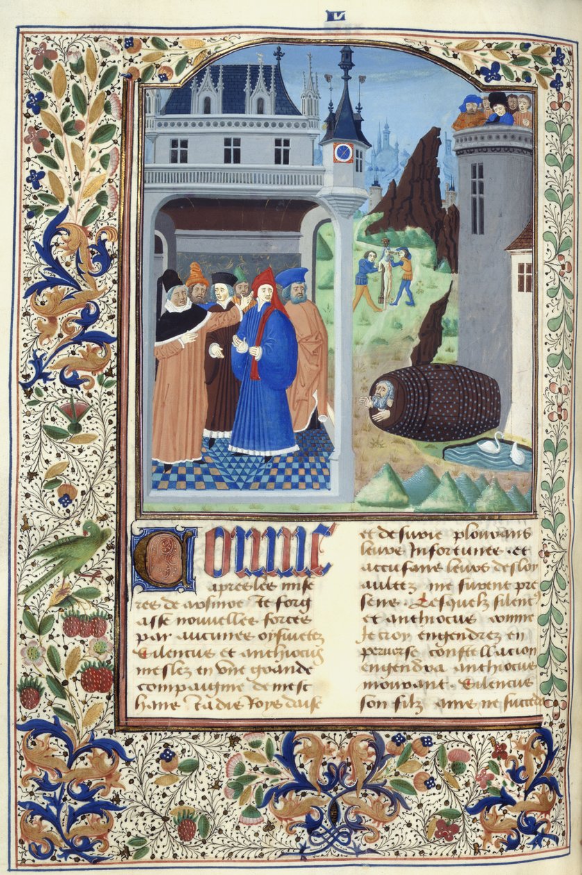 Boccaccio Observing Torture, from 