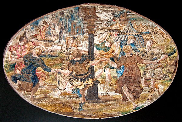 Adoration of the Golden Calf by French School