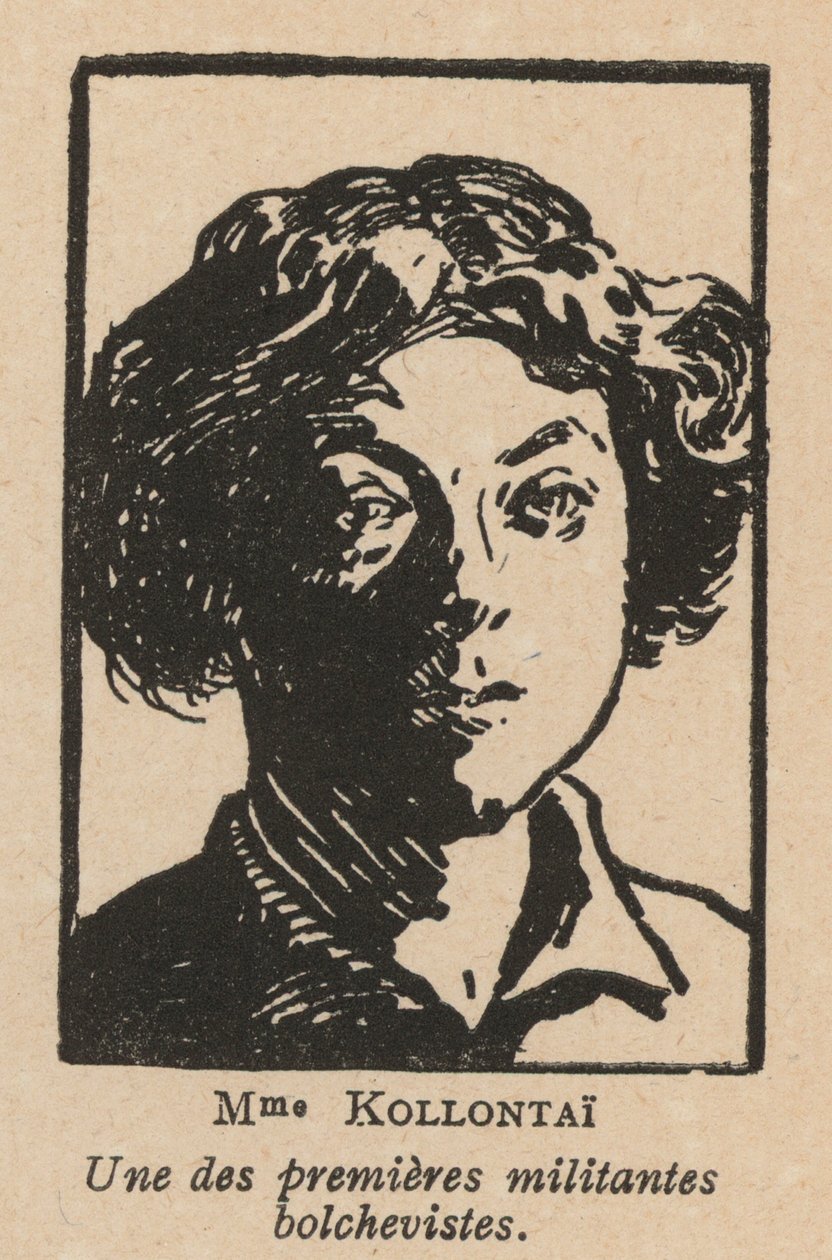Alexandra Kollontai, Russian Marxist Revolutionary and Diplomat by French School