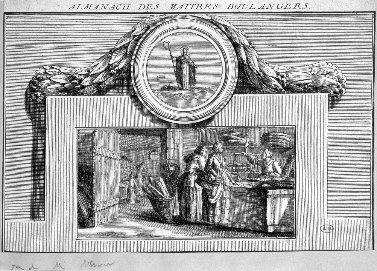 Almanac of master bakers, France by French School