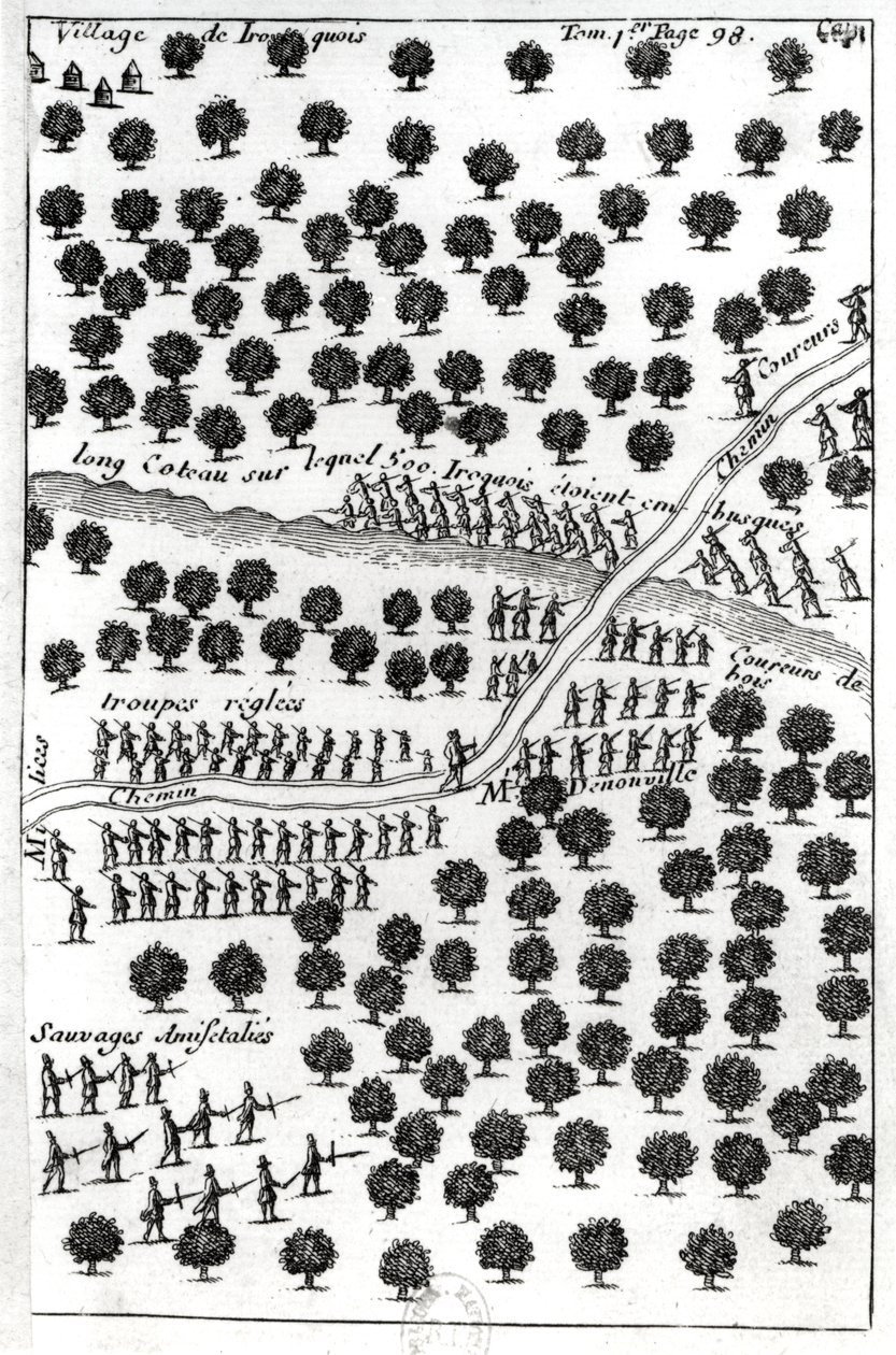 Ambush of the Iroquois, from 