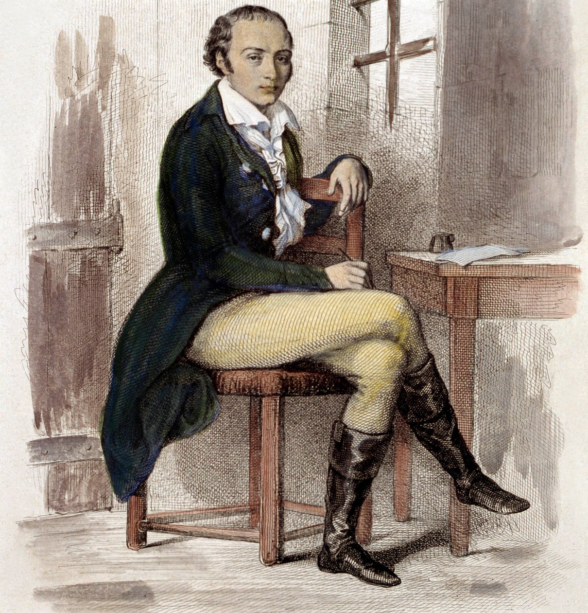 Andre Chenier by French School