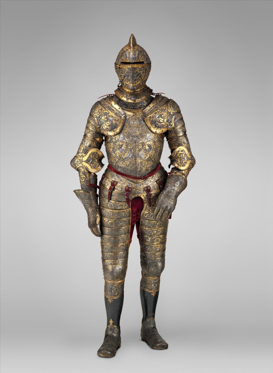 Armor of Henry II, King of France by French School