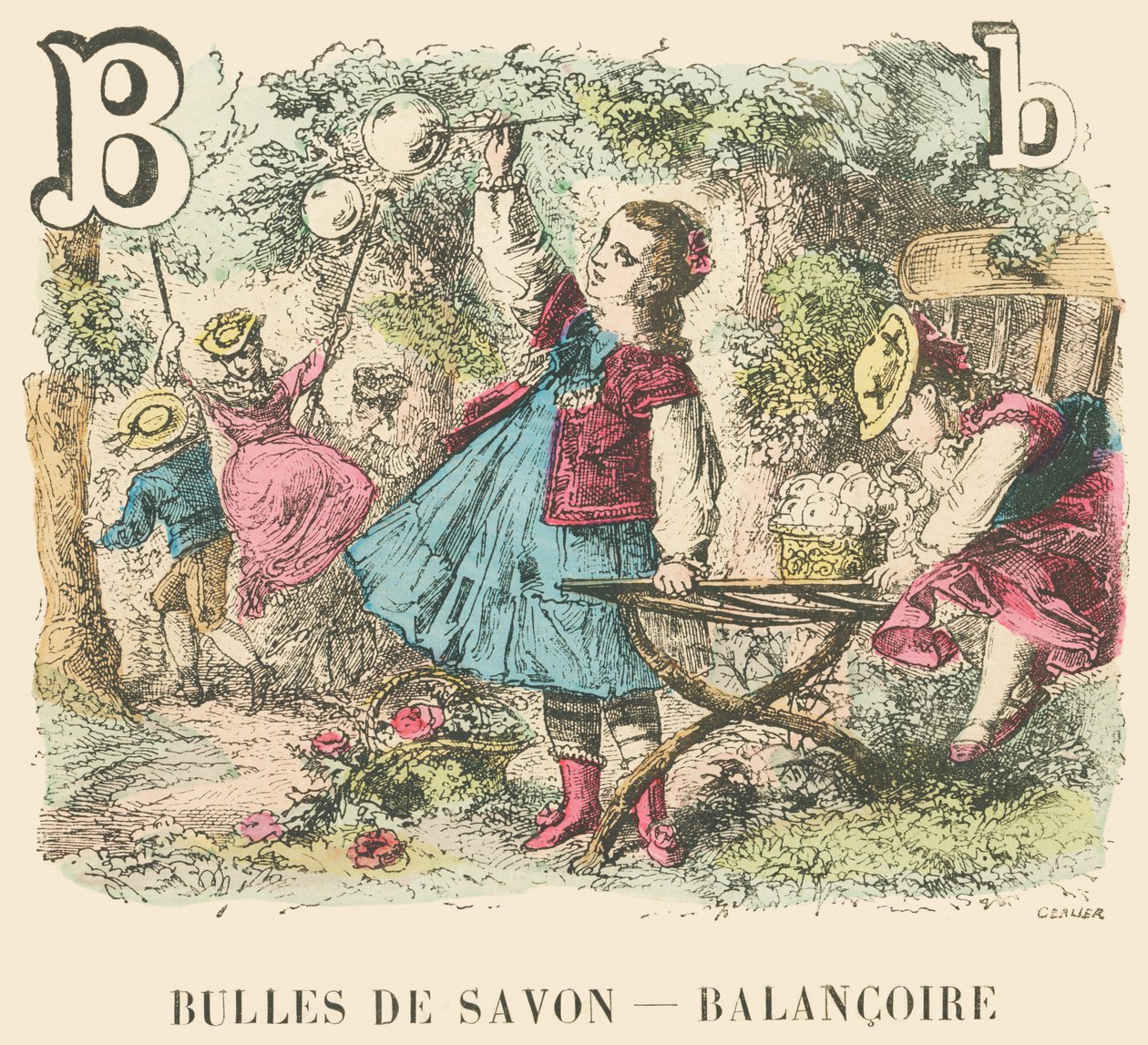 Soap bubbles — Swing by French School