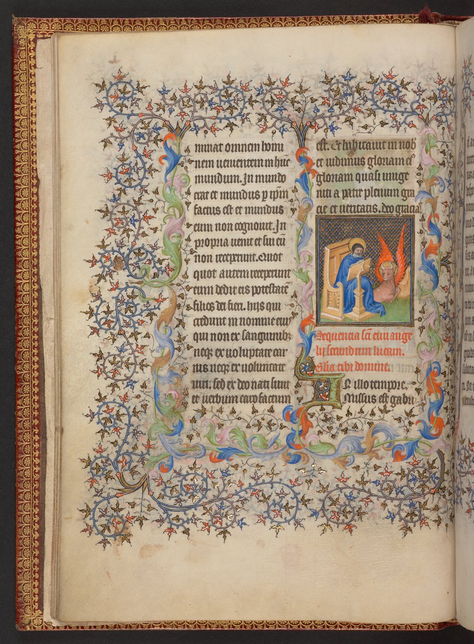 Book of Hours, Add MS 32454 f.9v, France by French School