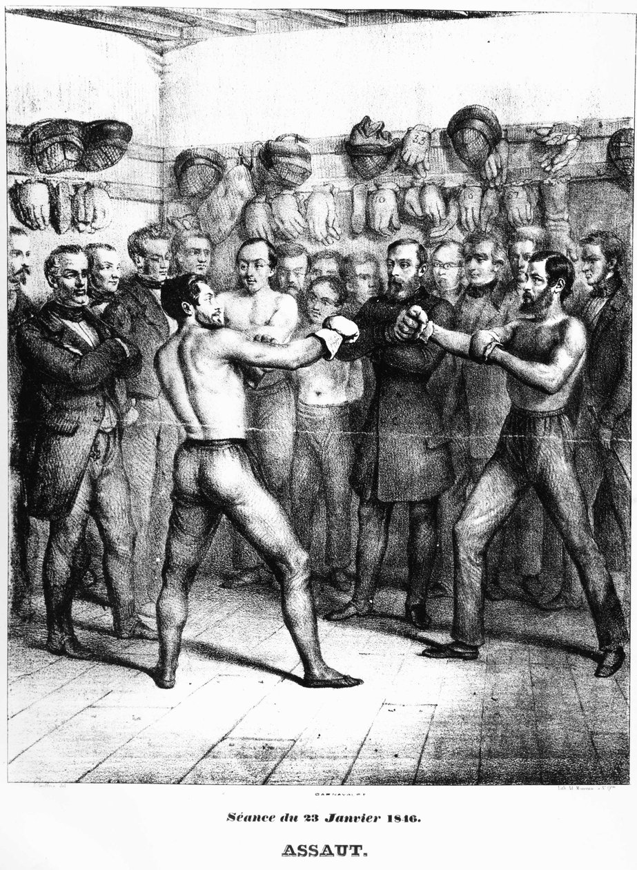 Boxing: Exercise Lecour - Carnavalet by French School