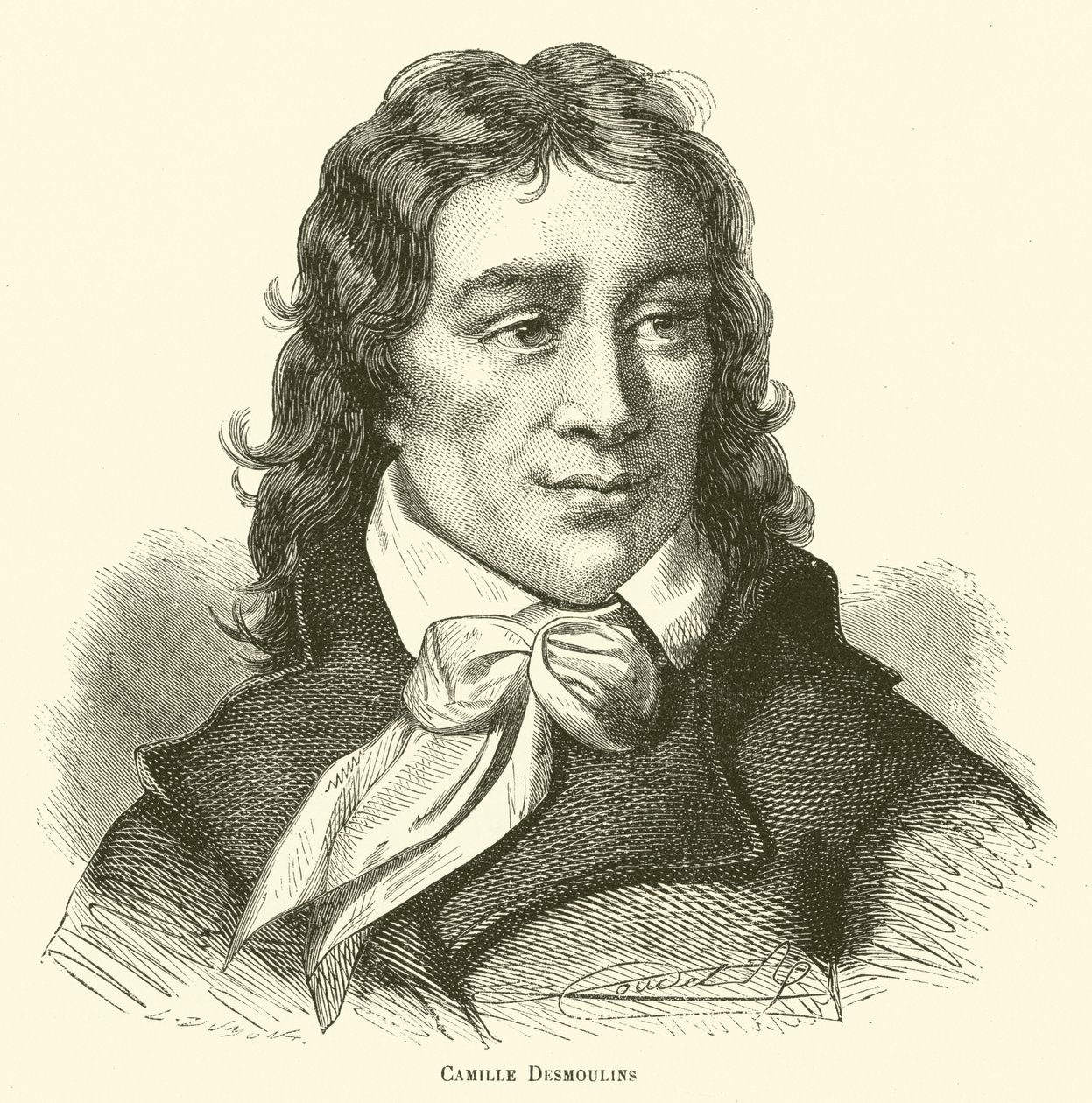 Camille Desmoulins by French School