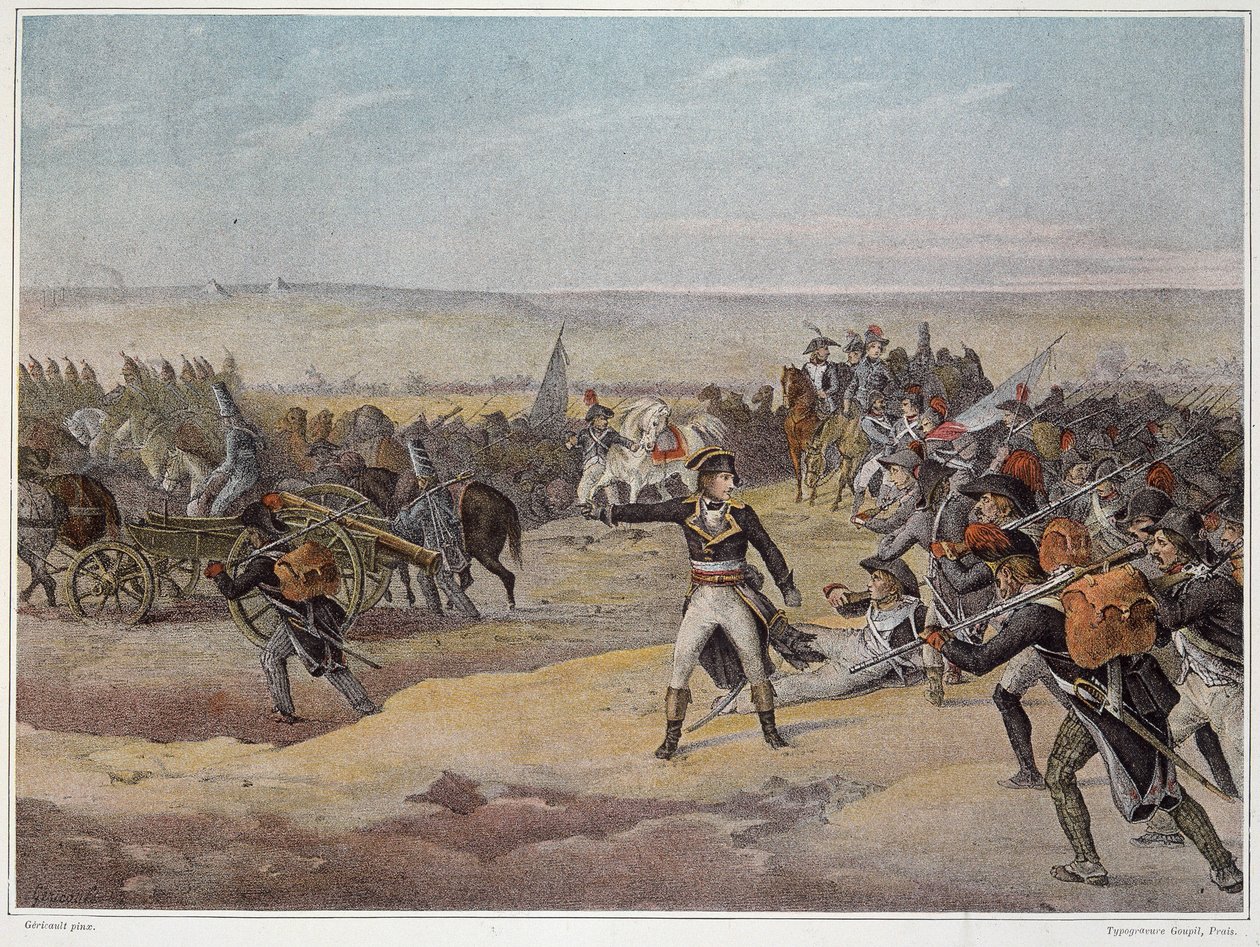 Campaign of Egypt (1798-1801), Army of the Orient: Walk through the Desert. 1798. by French School